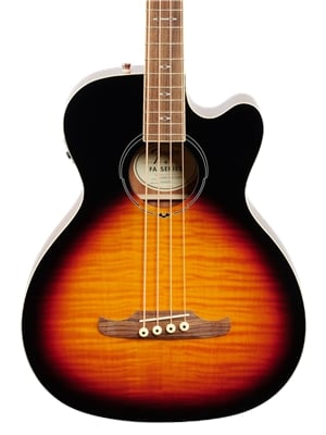 Fender FA450CE Acoustic Electric Bass Guitar 3 Color Sunburst